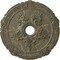 Ekena Millwork Attica with Rose Medallion (Canopies up to 4 1/2"), 26"OD x 3 3/4"ID x 1 1/2"P, Witch Hazel Crackle CM26ATWHC - alternate 1